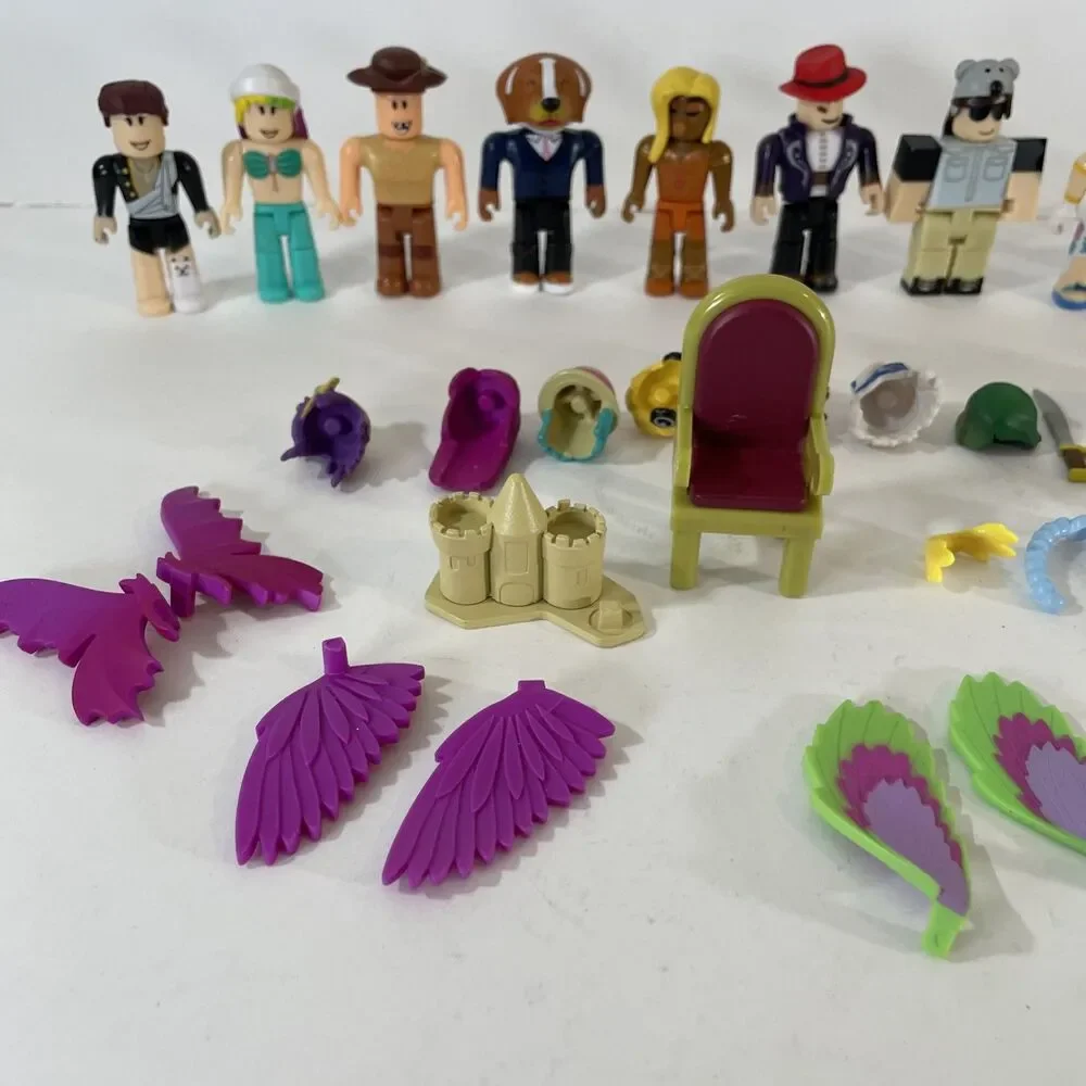 Roblox Figure Lot 12 Figures Plus Accessories Wings No Codes